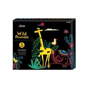 Scratch Box Wild Animals
