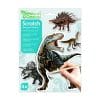 Scratch Dino Stickers
