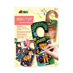 Scratch Door Hangers - Animals