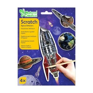 Scratch Space Stickers