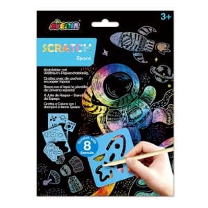 Scratch with Stencil - Space