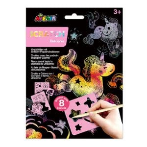 Scratch with Stencil - Unicorns