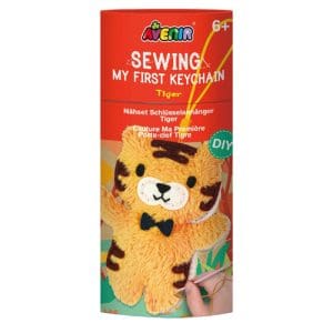 Sewing Keychain Tiger