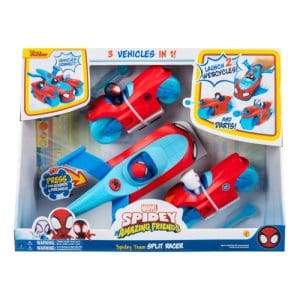 Spidey & His Amazing Friends - Deluxe Feature Vehicle (Spidey Team Split Racer)