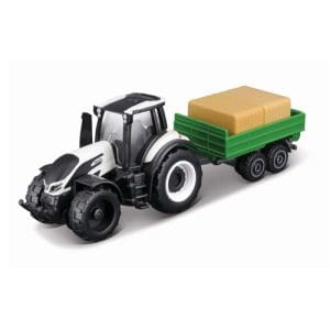 10cm Valtra M2q Tractor With 3 Trailers
