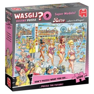 Wasgij - Retro Destiny 9 Super Models! - 1000 Piece Jigsaw Puzzle