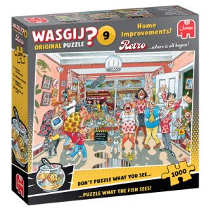 Wasgij - Retro Original 9 Home Improvements! - 1000 Piece Jigsaw Puzzle