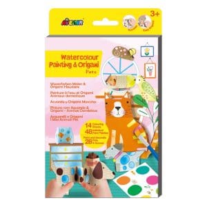 Watercolour Painting & Origami - Pet