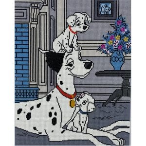 101 Dalmations: Pongo and Pups, 40x50cm Crystal Art Kit