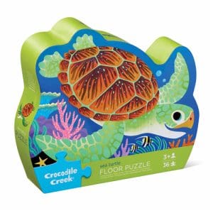 Crocodile Creek - 36 Piece Foil Puzzle/Sea Turtle