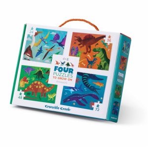 Crocodile Creek - Four Puzzles/Dinosaurs