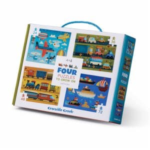 Crocodile Creek - Four Puzzles/Vehicles
