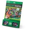 Crocodile Creek - Jewel Art Poster/Jungle Paradise