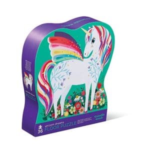 *A Grade* Crocodile Creek 36-piece Shaped Puzzle: Unicorn Dreams