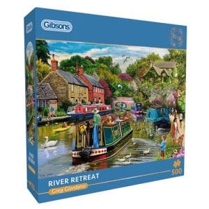 Gibsons - River Retreat - 500 Piece Jigsaw Puzzle