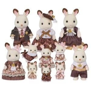 Sylvanian Families Chocolate Rabbit Family Anniversary Set