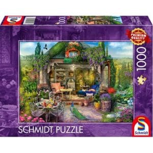 A Dream Garden Shed Among the Vineyards Puzzle - 1000 Pieces