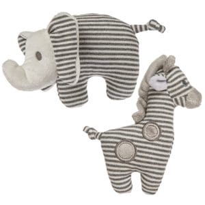 Afrique Elephant/Girafe Rattle