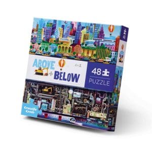 Crocodile Creek - Above & Below Big City 48 Pieces