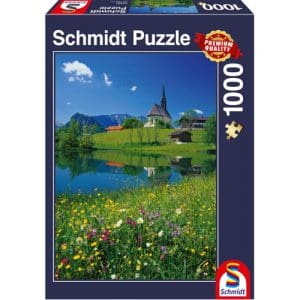 Inzell, Einsiedlhof and St. Nicholas Church Puzzle - 1000 Pieces