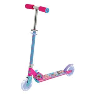 LOL Surprise Folding Inline Scooter with Light Up Wheels