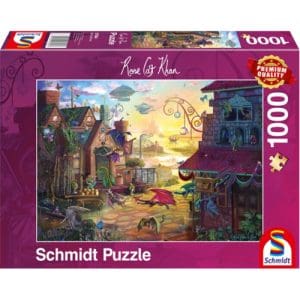 Rose Cat Khan: Dragon Mail Puzzle - 1000 Pieces