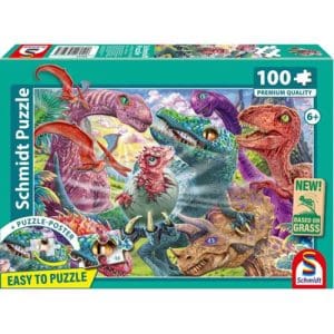 Small Dinosaurs, Big Adventures Puzzle - 100 Pieces