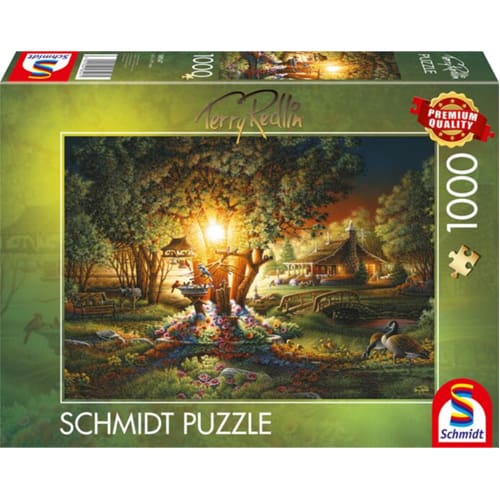 Terry Redlin: Magnificent Spring Glow Puzzle - 1000 Pieces Terry Redlin: Magnificent Spring Glow Puzzle - 1000 Pieces