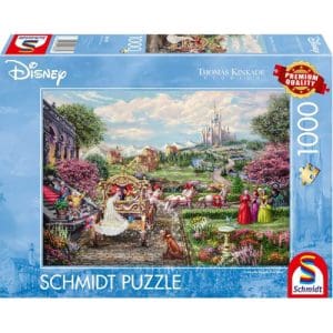 Thomas Kinkade: Disney Cinderella - Happily Ever After Puzzle - 1000 Pieces