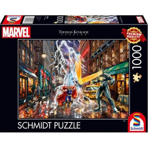 Thomas Kinkade: Marvel Thor Puzzle - 1000 Pieces Thomas Kinkade: Marvel Thor Puzzle - 1000 Pieces