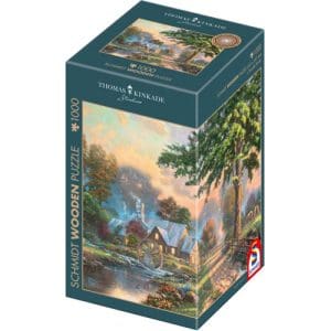 Thomas Kinkade: Simpler Times Wooden Puzzle - 1000 Pieces