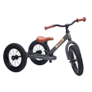 Trybike - Matte 2 In 1 Balance Trike - Grey