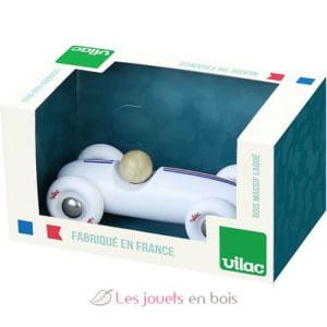 Vilac - Mini Grand Prix Vintage Car White