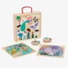Vilac - Wooden Blocks Animal Puzzle