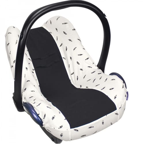 DOOKY Seat Cover 0+ Black Feather