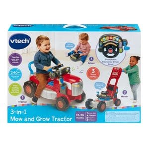 3-in-1 Mow and Grow Tractor
