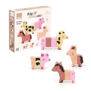 Vilac - Sarah Betz Magnetic Animals Farm Set