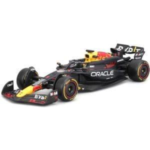 1:41 Mini Metal Die-Cast RC F1 Racing Track Red Bull 2024 Verstappen 2.4GHz