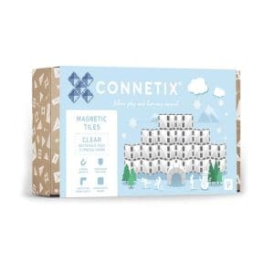 Connetix: Clear Rectangle Pack 12 Pieces