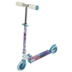 Frozen 2 Folding Inline Scooter with Light Up Wheels