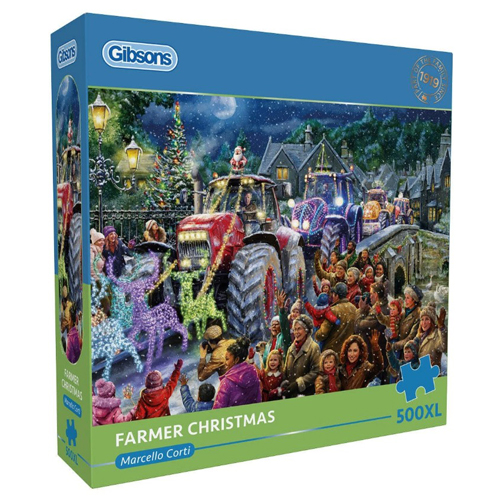 Gibsons: Farmer Christmas Puzzle (500XL Pieces) Gibsons: Farmer Christmas Puzzle (500XL Pieces)