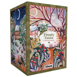 Gibsons: Frosty Fauna Puzzle (3x500 Pieces)