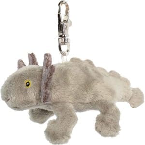 Grey Axolotl Keyring - Axel - 10cm