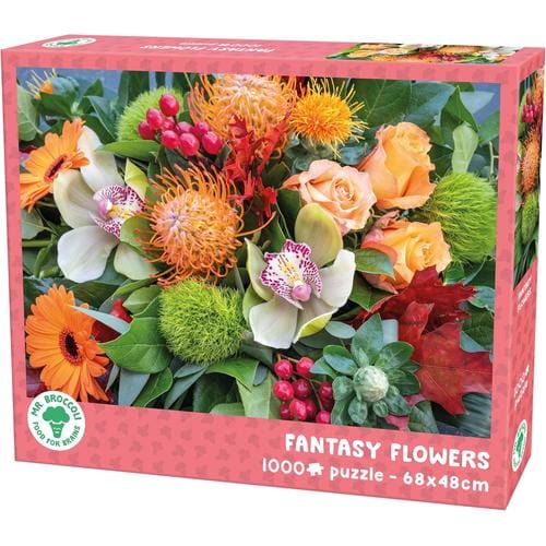 Mr.Broccoli: Puzzle 1000 Pieces Fantasy Flowers Mr.Broccoli: Puzzle 1000 Pieces Fantasy Flowers