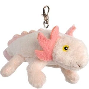 Pink Axolotl Keyring - Alice - 10cm