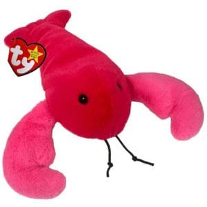 TY Louie Lobster Ii Orig Beanie Babies Reg