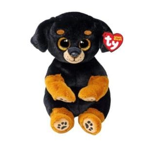 TY Randi Rottweiler Beanie Bellies Reg
