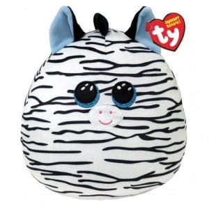 TY Xander Zebra Squishy Beanie Med