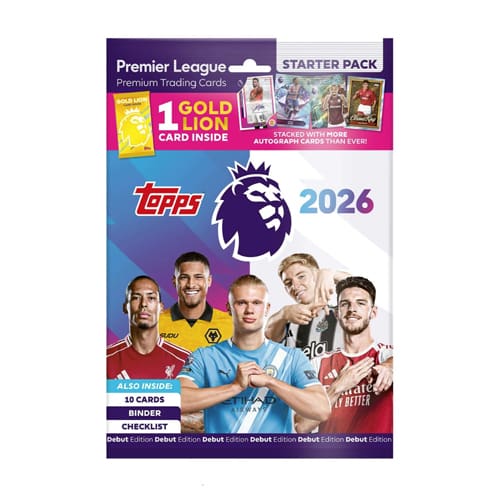Topps Premier League 2025/26 Starter Pack Topps Premier League 2025/26 Starter Pack