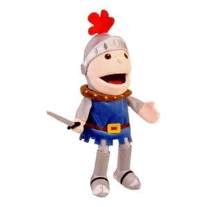Knight Moving Mouth Hand Puppet
